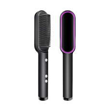 Brosse à lisser électrique pour hommes et femmes